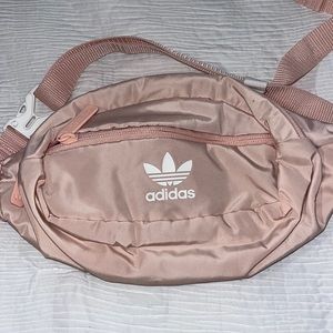 Pink adidas fanny pack